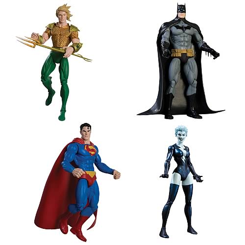 Superman Batman Series 7 Action Figure Set